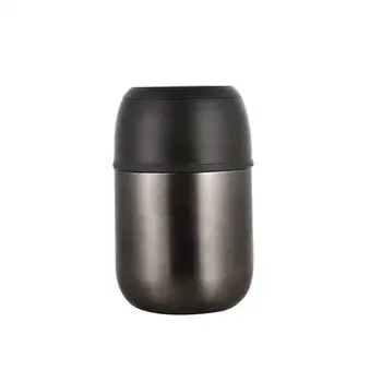 1 набор 500 мл Стакан для тушения Большая емкость Герметичная теплоизоляция Согревающий суп Душащая чашка Горшок Активный отдых Изображение