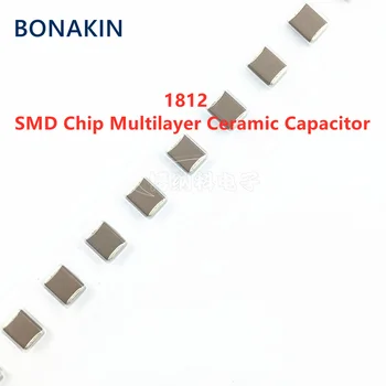 10 шт. 1812 5.6NF 1000 В 2000 В 562K 10% X7R 4532 SMD Чип Многослойный керамический конденсатор Изображение