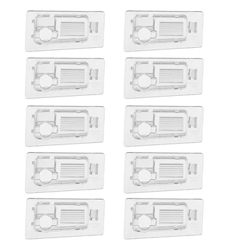 10X Автомобильный кронштейн камеры заднего вида Чехол для камеры заднего вида Чехол Кронштейн для Hyundai Solaris Sedan HC Россия 2017 2018 2019 Изображение