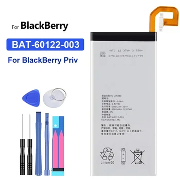 3360 мАч BAT-60122-003 Сменный аккумулятор мобильного телефона для BlackBerry Priv STV100-1/2/3 HUSV1 BAT-60122-003 Батареи для смартфонов Изображение