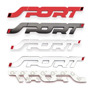 3D Металл Спорт Логотип Задний Багажник Эмблема Значок Боковые Крылья Наклейки Автомобильные Аксессуары Для Ford Focus Mondeo Explorer FIESTA EDGE Изображение