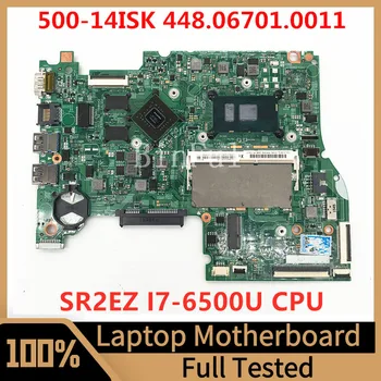 448.06701.0011 Материнская плата для Lenovo YOGA 500-14ISK Материнская плата ноутбука 14292-1 с процессором SR2EZ I7-6500U N16S-GT-S-A2 100% проверено в норме Изображение