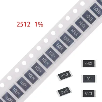 50 шт. 2512 2 Вт 1% 0,0005 0,001 0,005 0,01 0,025 0,04 0,05 0,1 0,15 0,2 0,3 0,5 Ом Металлическая пленка с низким TCR Чип-резистор Изображение