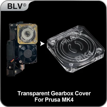 BLV®Прозрачная крышка коробки передач для 3D-принтера Prusa MK4 Эстетическое преображение Акриловое перспективное смотровое окно Изображение