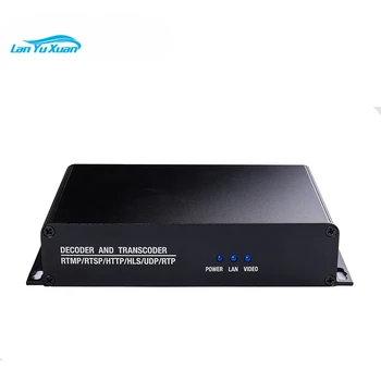 DMB-8900BT-EC IP to HD MI CVBS Декодер MPEG2 H264 H265 Видео-аудио транскодер Изображение