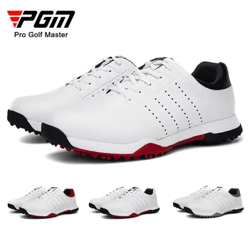 PGM Мужская обувь для гольфа Водонепроницаемая обувь Противоскользящая дышащая летняя обувь для гольфа Изображение