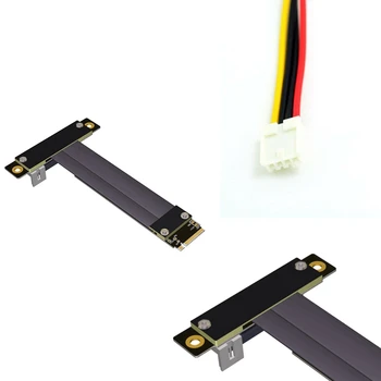 R42SL Удлинительный кабель PCI X4 3.0 PCI Express 4X на M.2 M Key 2280 Riser Card Gen3.0 Extender Line 32G/Bps Изображение