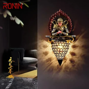 RONIN Nordic ModernResinНастенный светильник Персонализированный и креативный светильник для гостиной и прихожей Изображение
