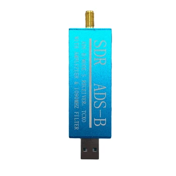 RTL2832U ADS-B Mode-S USB SDR TV Приемник Встроенный РЧ-усилитель 1090 МГц Полосовой фильтр Радио SDR Диапазон SDR ТВ-сканер Тюнер Прочный Изображение