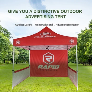 toldos plegables de 3x3 plegable gazeebo 3x3 палатка Алюминиевая рама для палаток Индивидуальные маркизины для рекламы и деловых мероприятий Изображение