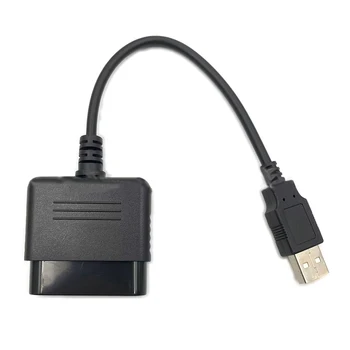 USB Адаптер Кабель Игровой контроллер PS2 To Для PS3 PC Конвертер видеоигр Plug & Play Игровые аксессуары Изображение
