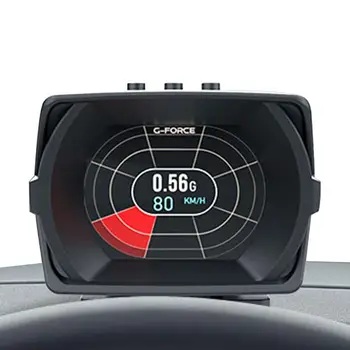 Автомобильный HUD GPS спидометр Автомобильный универсальный HUD Проекционный дисплей Автомобильный дисплей HUD Цифровой GPS-спидометр с напряжением скорости выхлопа Изображение