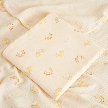 Детские мультяшные одеяла для животных для кроватей Хлопковое пеленальное одеяло Постельное белье Детские аксессуары Новорожденный Банное полотенце Мать Дети Изображение