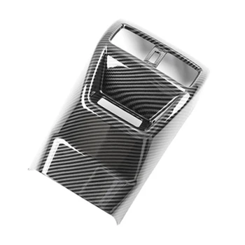  для Honda Civic 11-го поколения 2022 г. Углеродное волокно Задний кондиционер Вентиляционное отверстие Крышка Отделка Декоративная наклейка Аксессуары Изображение