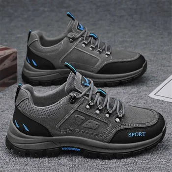 дышащий 39-40 человек мужские походные ботинки Мужская удобная обувь мужская военная тактическая обувь кроссовки спортивные импортеры YDX1 Изображение
