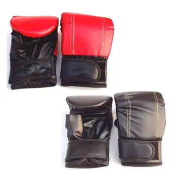 Мужские и женские боксерские перчатки Прочные тренировочные перчатки Спарринговые боксерские перчатки для бокса, кикбоксинга, муай-тай, ММА Изображение