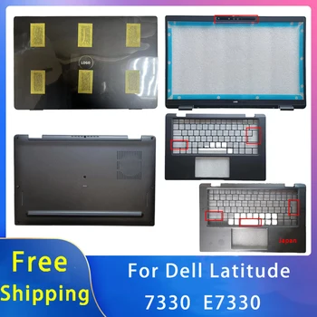 Новинка Для Dell Latitude 7330 E7330; Замена аксессуаров для ноутбуков ЖК-дисплей Задняя крышка / Передняя панель / Подставка для рук / Снизу с логотипом Изображение