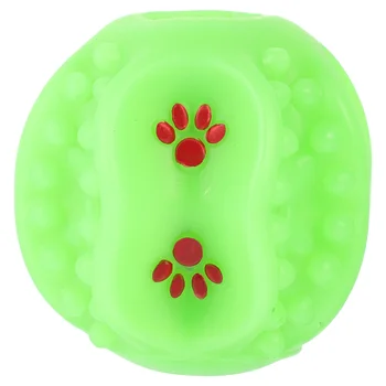 Отсутствующая еда Игрушечный мяч Интерактивный питомец Забавные игрушки для собак Жевательный щенок для собак Щенки Эмульсия для прорезывания зубов Маленькая пустышка Изображение