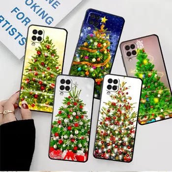 Рождественская елка Мультяшный чехол для Samsung Galaxy A52 A53 A12 A13 A32 A71 A33 A21s A51 A23 A22 A03 A24 Чехол для телефона Изображение