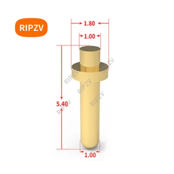  серия 4 Диаметр контакта датчика серии 7 диаметр длина 1,8 мм длина 5,4 мм паяльный тип разъем горячей замены медный контакт RIPZV Изображение