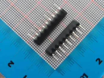 совершенно новый 100 шт. Сетевой резистор A09-223 22K 2% 9-контактный резистор с проволочной обмоткой Изображение