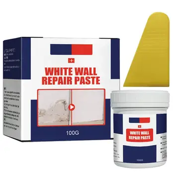  Средство для ремонта стен Крем для ремонта стен со скребком Краска Действительный быстросохнущий пластырь для восстановления отверстия Изображение