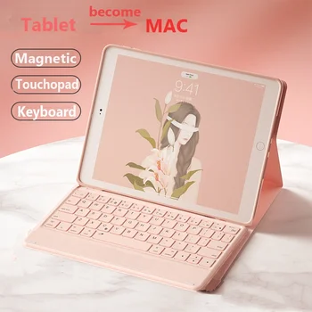 съемный магнитный чехол для клавиатуры Honor Pad X9 11.5 2023 X8 Pro 11.5 V8 Tablet V7 Pro 11 V6 10.4 X8 Lite 9.7 Case Bluetooth Изображение