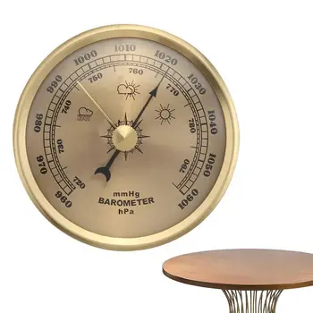 Термометр Гигрометр Подвесной барометр Манометр воздуха Манометр для судов, заводов, лабораторий, семейств барометров Изображение