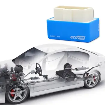 Экономия автомобильного топлива EcoOBD2 Экономичная коробка для чип-тюнинга Газы OBD2 Plug And Drive OBDII Performance Chip Tuning Box для бензина Изображение